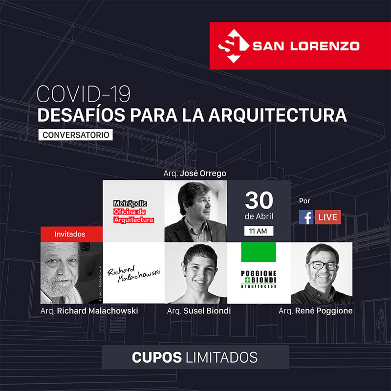 Conversatorio “COVID-19: Desafíos para la Arquitectura”