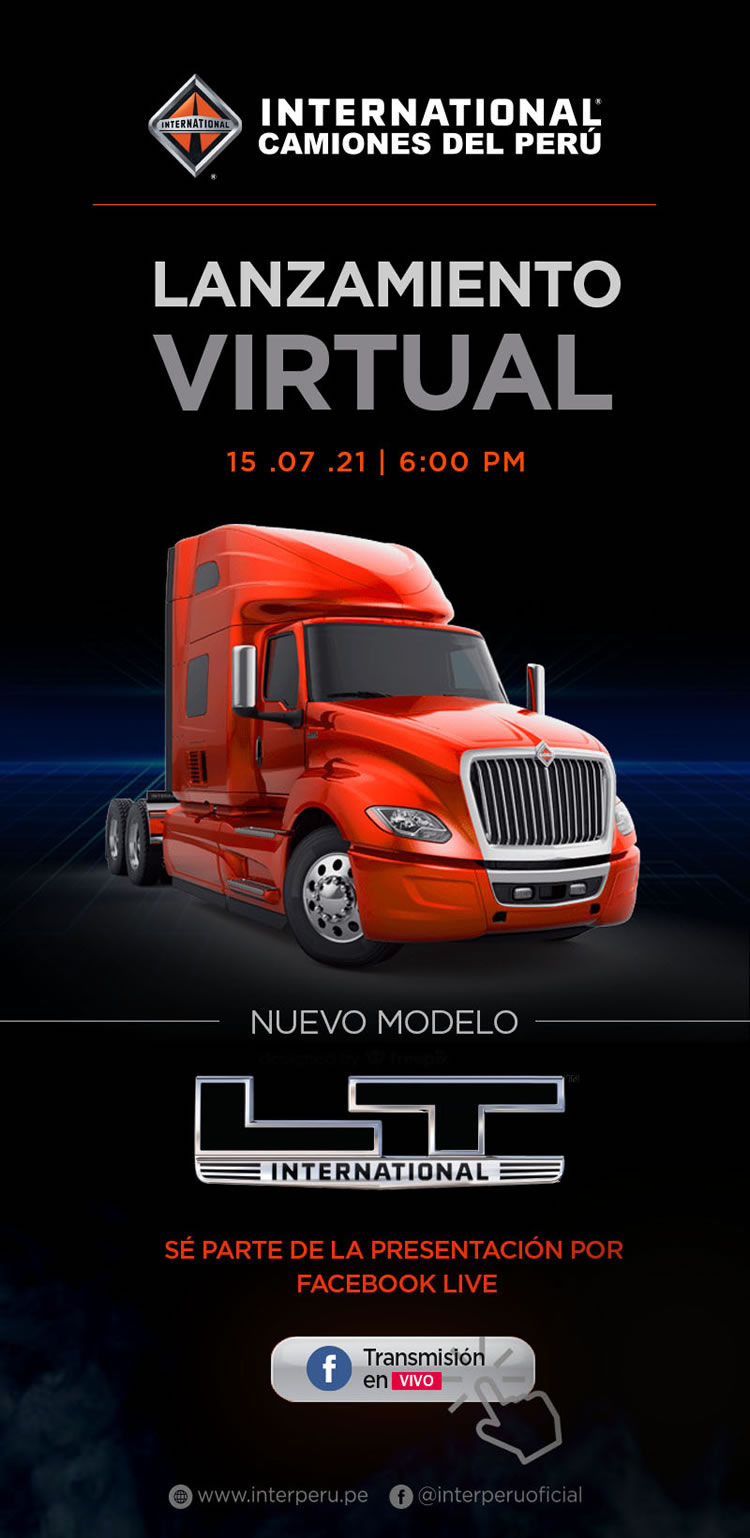 Hoy online ¡Conoce los camiones Serie LT y acelera la rentabilidad!
