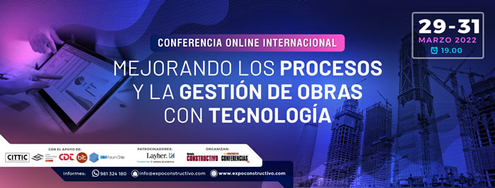 Conferencia Online Internacional - Mejorando los procesos y la gestión de obras con tecnologíaConferencia Online Internacional - Mejorando los procesos y la gestión de obras con tecnología